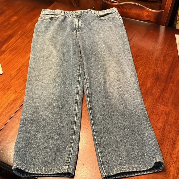 Polo Ralph Lauren Classic Fit Blue Jeans Size 14 - Picture 3 of 10